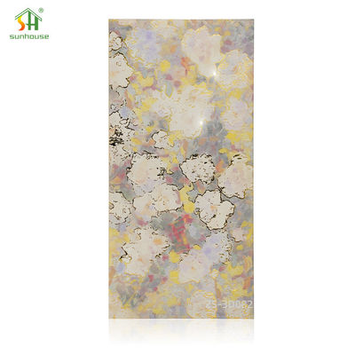 Marble Texture PMMA Acrylic Wall Panel Customized For Decorative Wall