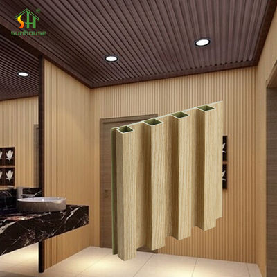 30 Years Service Life 100% Recycled Moisture-Proof WPC Wall Panel Plastic Composite Cladding for Indoor Decoration