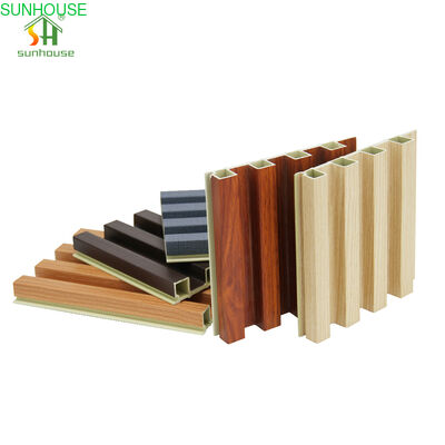 좋은 가격 High Quality 3000Mm WPC Wall Panel for Outdoor Aesthetic Exterior Decoration Facade Wall Panel 온라인으로