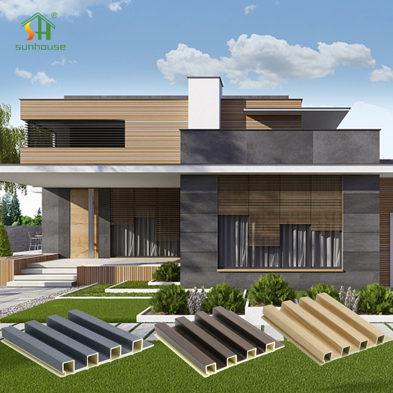 Fire Retardant WPC PVC Composite Wall Panel with 30 Years Indoor Service Life and 100% Recycled Material for Decorative Wall Cladding