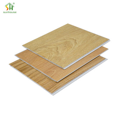 착용 저항성 SPC 클릭 바닥 4.2mm 7x48 SPC 바닥판