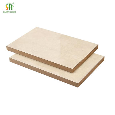 좋은 가격 환경 친화적 인 메라민 MDF 보드 방수 4x8ft 장판 MDF 패널 E0 E1 인증 온라인으로