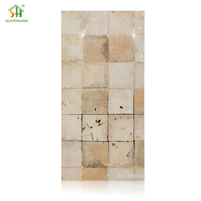 맞춤 습기 방지 벽판 PMMA 대리석 효과 아크릴 욕실판