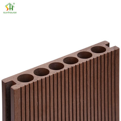 좋은 가격 WPC 복합 덱 바닥 자외선 저항  Fade Proof WPC 바닥 덱 온라인으로