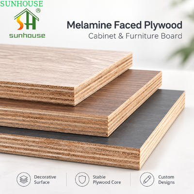 좋은 가격 부엌 캐비닛용 멜라민 laminated plywood 사양 및 선택 가이드 온라인